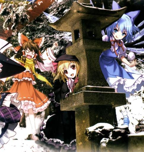 Touhou Project 08: Imperishable Night - Best Art of Touhou. Часть II